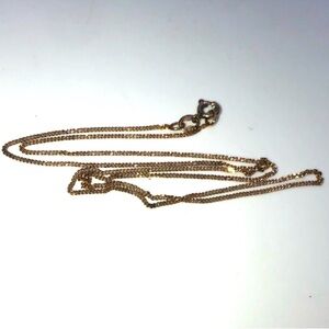 10k Yellow Gold Dainty Chain 16”